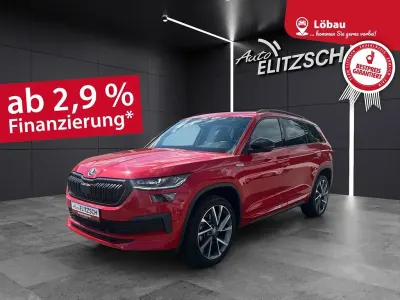 Gebraucht Skoda Kodiaq SportLine 200 PS (147 kW) 2022 Rot SUV