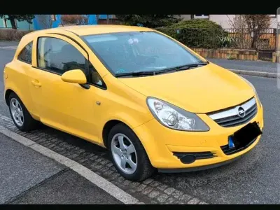 Gebraucht Opel Corsa 60 PS (44 kW) 2008 Gelb Kleinwagen