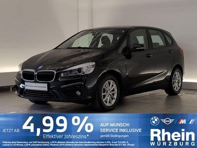 Gebraucht BMW 218 Active Tourer 136 PS (100 kW) 2017 Black sapphire metallic Van / Kleinbus