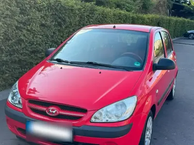 Gebraucht Hyundai Getz 60 PS (44 kW) 2008 Rot Kleinwagen