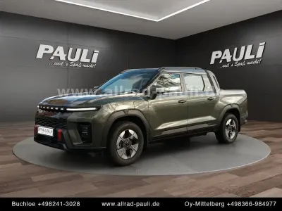 Ny KGM Musso 152 kW (207 HK) 2026 Grøn Pickup / Ladvogn