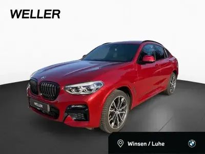 Begagnad BMW X4 Performance 326 HK (239 kW) 2020 Röd SUV