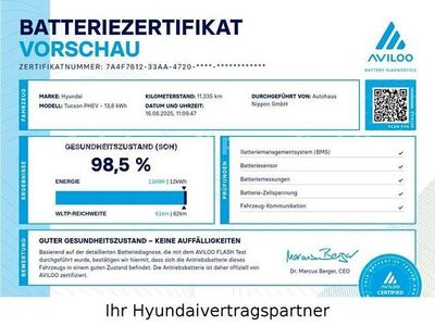 Gebraucht Hyundai Tucson Prime 265 PS (194 kW) 2021 Sunset red SUV