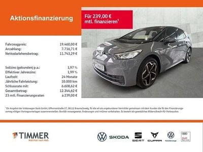 Second-hand VW ID.3 Pure 110 kW (150 CP) 2021 Gri Hatchback