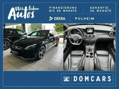 Gebraucht Mercedes C180 AMG line 156 PS (114 kW) 2016 Schwarz Kombi