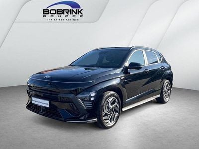 Gebraucht Hyundai Kona N Line 141 PS (103 kW) 2024 Schwarz SUV