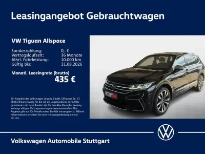 Gebraucht VW Tiguan Allspace R-line 245 PS (180 kW) 2023 Schwarz SUV