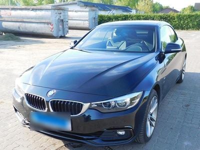 Gebraucht BMW 430 Cabriolet Sport Line 252 PS (185 kW) 2017 Schwarz Cabrio