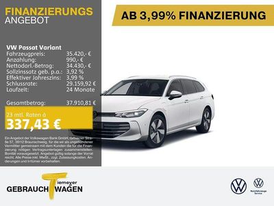 Weiß Gebraucht 2025 VW Passat Business Kombi | 35.420 € (Fairer Preis)