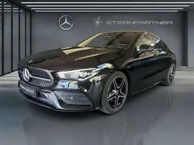 Brugt Mercedes CLA200 AMG 163 HK (119 kW) 2021 Sort Sedan
