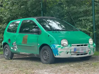 Gebraucht Renault Twingo 58 PS (42 kW) 2003 Grün Kleinwagen