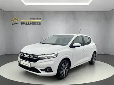 Brugt Dacia Sandero Expression 101 HK (74 kW) 2025 Hvid Sedan