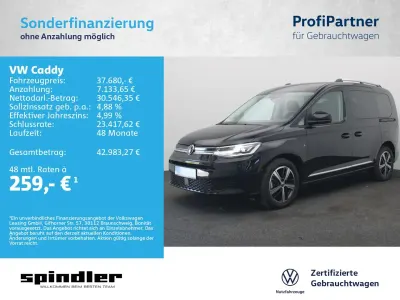 Gebraucht VW Caddy Style 122 PS (89 kW) 2025 Schwarz Van / Kleinbus