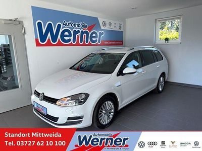 Gebraucht VW Golf VII Comfortline 125 PS (91 kW) 2014 Weiß Kombi