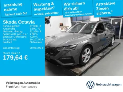 Gebraucht Skoda Octavia RS 200 PS (147 kW) 2022 Graphitegrau metallic (metallic) Kombi