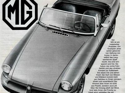 Gebraucht MG B 95 PS (69 kW) 1979 Schwarz Cabrio