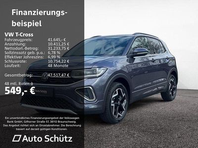 Neu VW T-Cross R-line 150 PS (110 kW) 2026 Grau SUV
