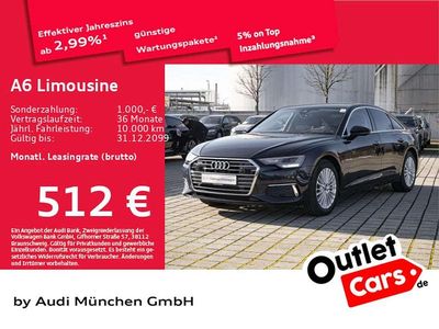 Gebraucht Audi A6 Design 265 PS (194 kW) 2023 Firmamentblau metallic Limousine