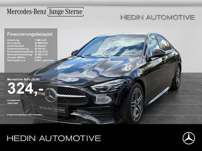 Usata Mercedes C180 AMG 125 CV (91 kW) 2023 Nero Berlina