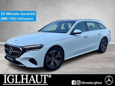 Gebraucht Mercedes E220 Avantgarde 197 PS (144 kW) 2024 Weiß unilack polarweiß Limousine
