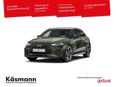 Distriktgrün metallic Gebraucht 2025 Audi A3 S-Line Limousine | 31.950 € (Fairer Preis)