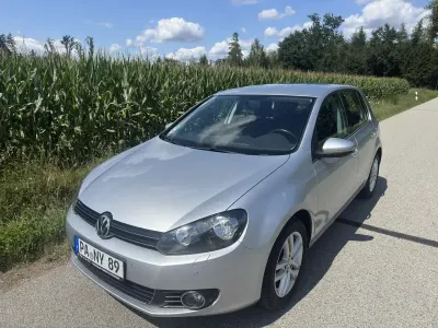 Gebraucht VW Golf VI Style 122 PS (89 kW) 2011 Silber Kleinwagen
