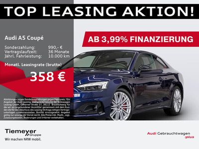 gebraucht Audi A5 A5 Coupé AdvancedCoupe 45 TFSI Q S LINE LEDER MATRIX ASSIST HuD