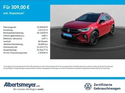 Usata VW Taigo R-line 110 CV (80 kW) 2025 Rosso SUV