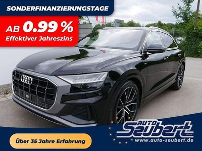 Gebraucht Audi Q8 S-Line 286 PS (210 kW) 2022 Mythosschwarz metallic SUV