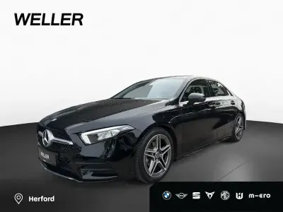 Gebraucht Mercedes A180 AMG line 136 PS (100 kW) 2021 Schwarz Limousine