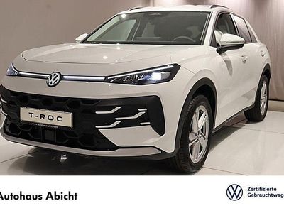 Neu VW T-Roc Life 150 PS (110 kW) 2025 Pure white (weiß) SUV