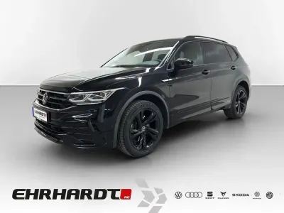Gebraucht VW Tiguan Allspace R-line 200 PS (147 kW) 2022 Schwarz SUV