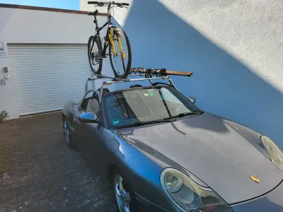 Usata Porsche Boxster 220 CV (161 kW) 2002 Grigio Cabrio