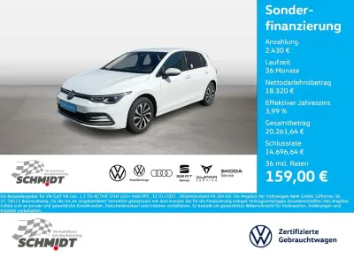 Gebraucht VW Golf VIII Active 150 PS (110 kW) 2023 Weiß Limousine