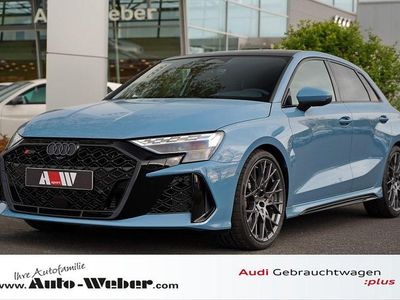 Ny Audi RS3 Sport 400 HK (294 kW) 2026 Blå Sedan