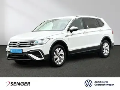 Gebraucht VW Tiguan Allspace Life 150 PS (110 kW) 2023 Weiß SUV