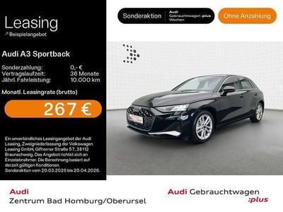 Gebraucht Audi A3 Advanced 150 PS (110 kW) 2025 Mythosschwarz metallic Limousine