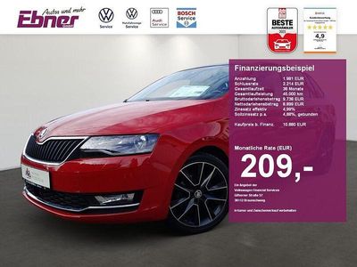 Gebraucht Skoda Rapid Style 110 PS (80 kW) 2017 Rot Limousine