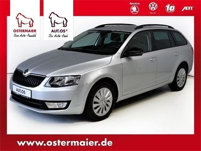Silber metallic Gebraucht 2015 Skoda Octavia Ambition Kombi | 19.480 €