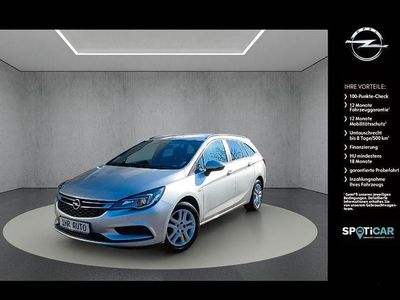 Gebraucht Opel Astra Edition 110 PS (80 kW) 2018 Silber Kombi