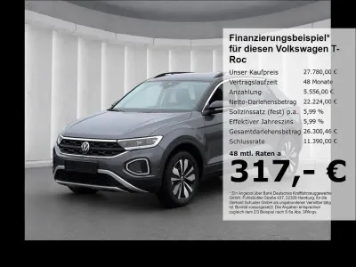 Gebraucht VW T-Roc Goal 150 PS (110 kW) 2025 Grau SUV