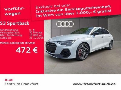 Gebraucht Audi S3 Ambiente 333 PS (244 kW) 2025 Gletscherweiß metallic Limousine