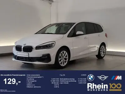Gebraucht BMW 218 Gran Tourer Sport Line 150 PS (110 kW) 2022 Alpinweiß uni Van / Kleinbus