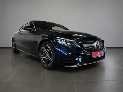 Gebraucht Mercedes C300 AMG line 245 PS (180 kW) 2019 Blau Coupé
