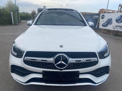 Usata Mercedes GLC220 AMG line 194 CV (142 kW) 2020 Bianco SUV