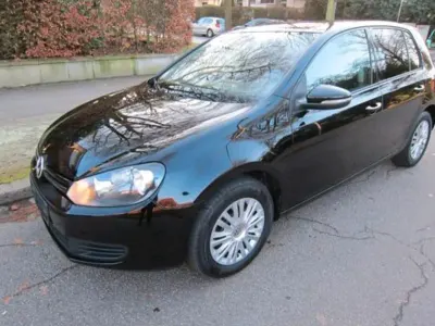 Gebraucht VW Golf VI 102 PS (75 kW) 2009 Schwarz Kleinwagen