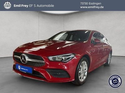 Gebraucht Mercedes CLA250e Shooting Brake 160 PS (117 kW) 2020 Rot Kombi