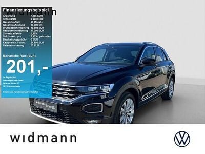 Second-hand VW T-Roc Sportline 150 CP (110 kW) 2021 Negru SUV