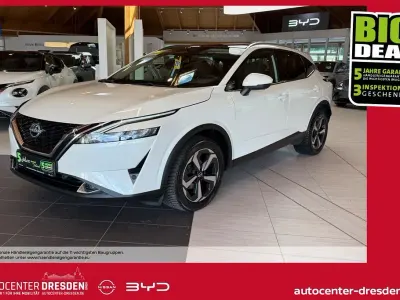Gebraucht Nissan Qashqai N-Connecta 158 PS (116 kW) 2022 Weiß SUV