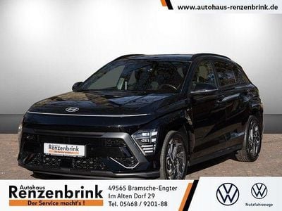 Gebraucht Hyundai Kona N Line 141 PS (103 kW) 2024 Schwarz SUV